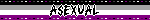 'asexual' blinkie with ace flag background