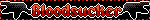 'bloodsucker' in red text with bat wings blinkie