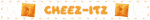 'cheez-itz' blinkie with spinning cheez-it crackers