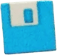 blue floppy disk