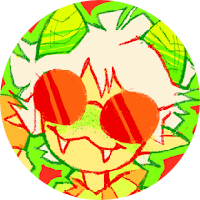 icon of a smiling cat alien in sunglasses.